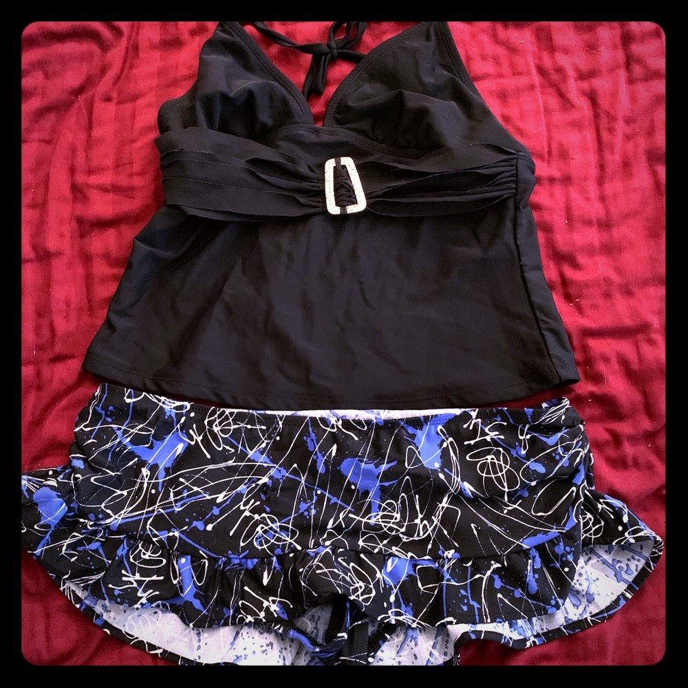 Bathing suit top and bottom